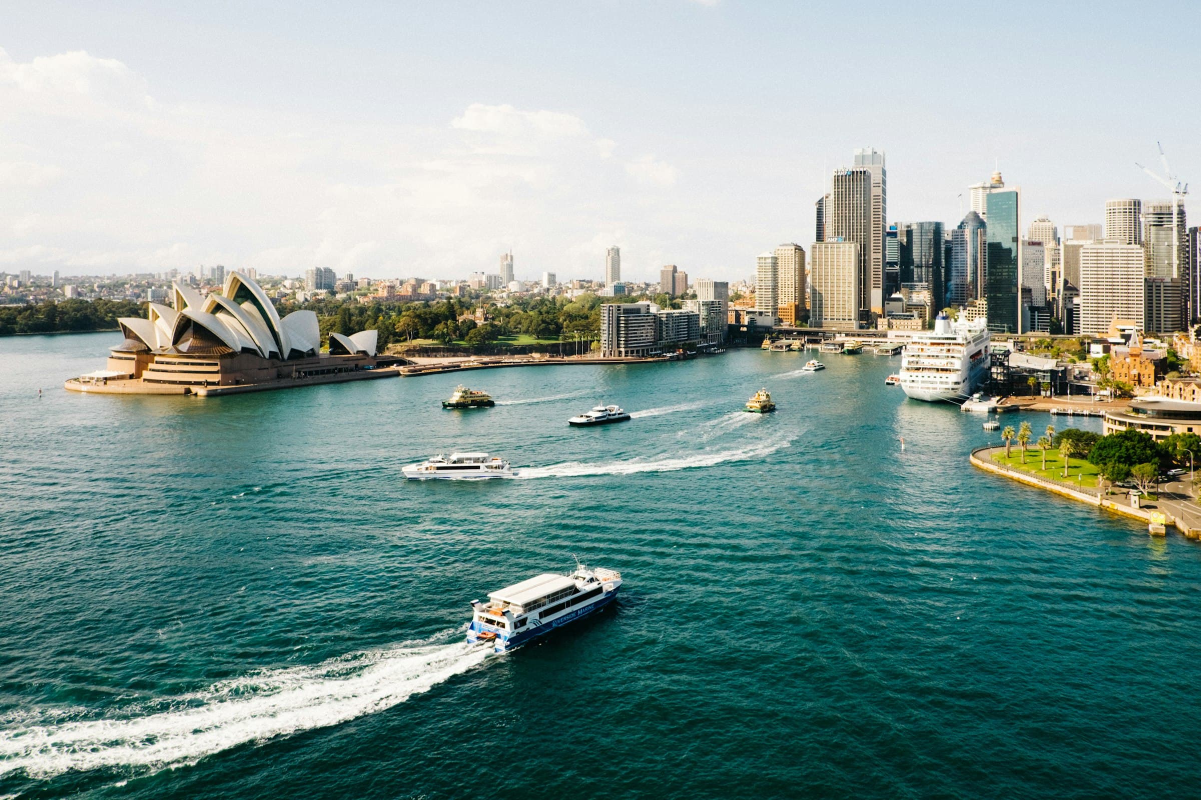 Sydney infrastructure and skyline